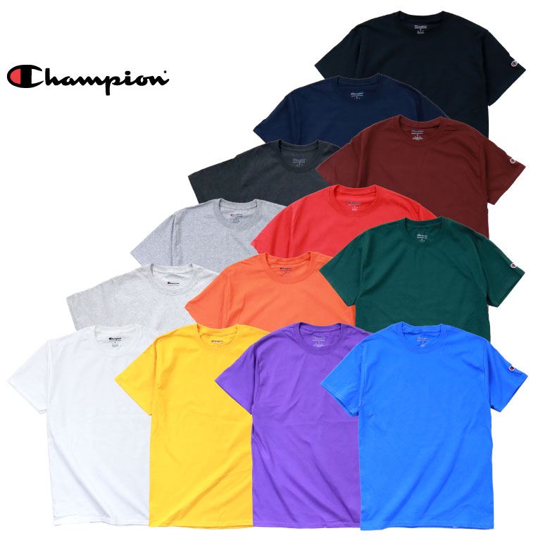 Champion チャンピオン Tシャツ a-t525c 6oz. SHORT SLEEVE T-SHIRT / 6オンス ショート スリーブ Tシャツ -全13色- 