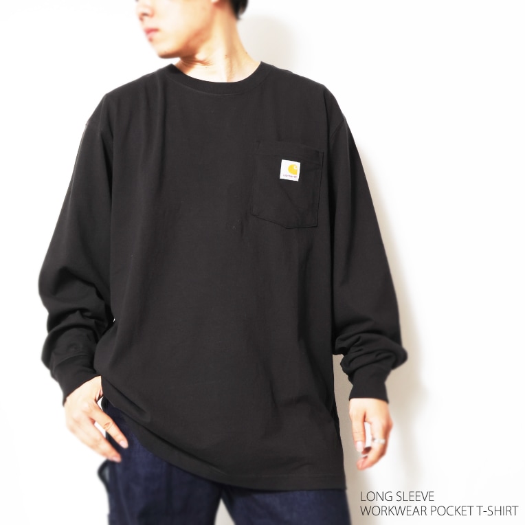 CARHARTT/カーハート crhtt-k126 LONG SLEEVE WORKWEAR POCKET T-SHIRT / ワークウェア ポケット長袖Tシャツ -全3色-