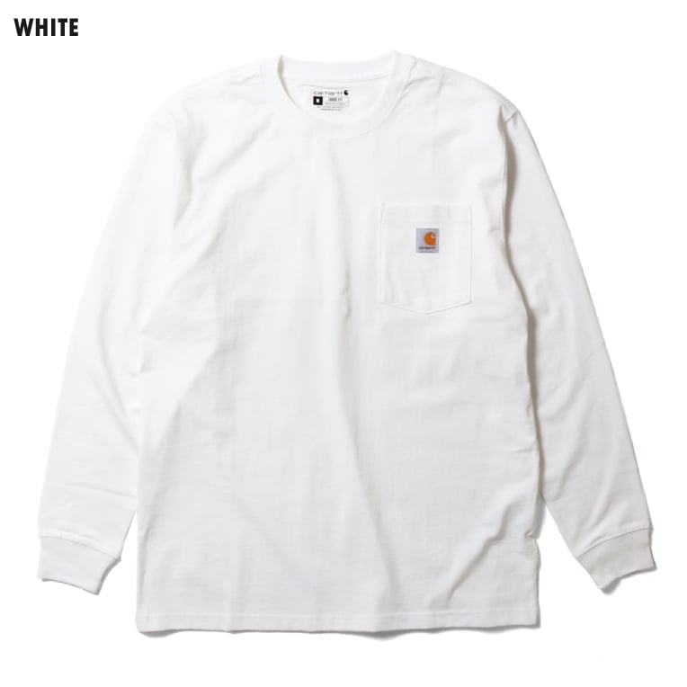 CARHARTT/カーハート crhtt-k126 LONG SLEEVE WORKWEAR POCKET T-SHIRT / ワークウェア ポケット長袖Tシャツ -全3色-