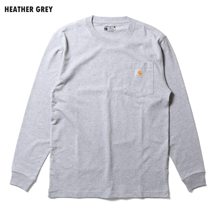 CARHARTT/カーハート crhtt-k126 LONG SLEEVE WORKWEAR POCKET T-SHIRT / ワークウェア ポケット長袖Tシャツ -全3色-
