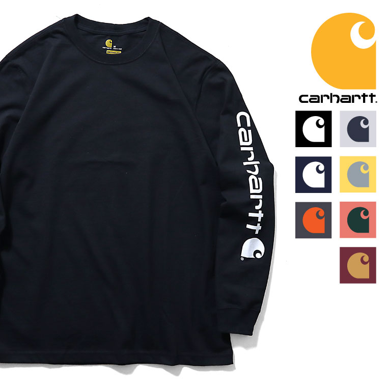 CARHARTT/カーハート crhtt-k231 LONG SLEEVE GRAPHIC LOGO T-SHIRT / グラフィックロゴ 長袖Tシャツ -全7色-