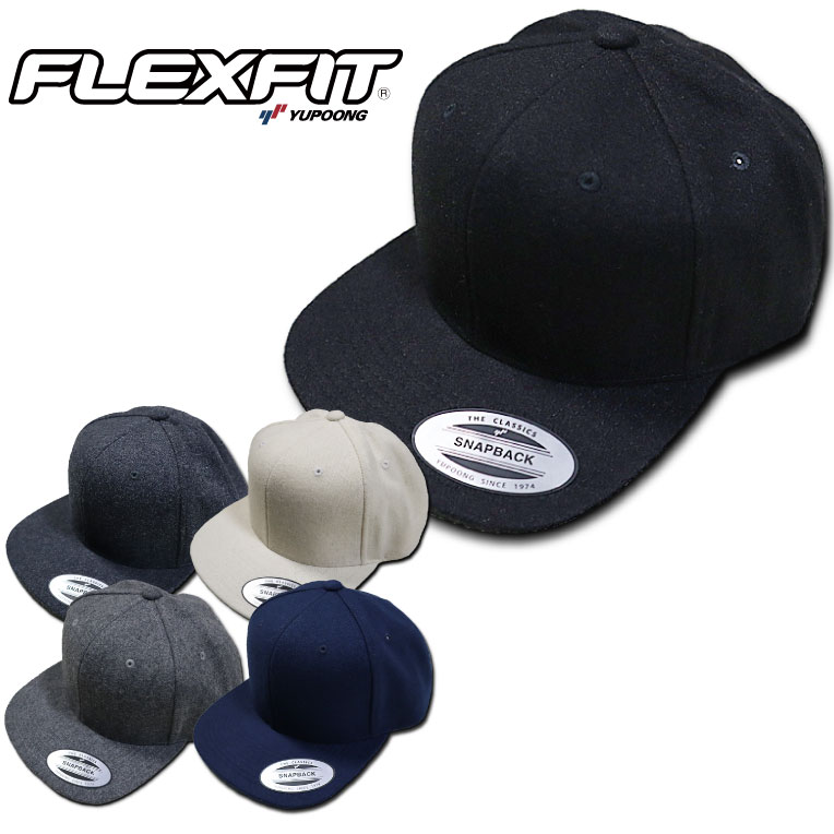 FLEXFIT / フレックスフィット FLX6689 THE CLASSICS SNAPBACK / ザ　クラッシック　スナップバック　-全5色-