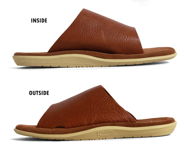 ISLAND SLIPPER/アイランドスリッパ』is-p705bh BULL HIDE SANDAL