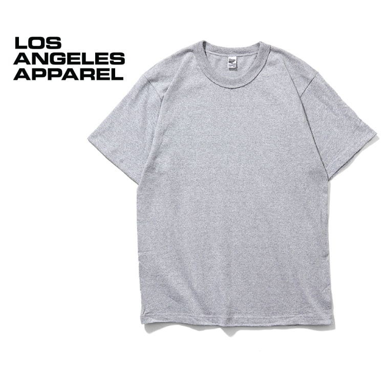 LOS ANGELES APPAREL/ロサンゼルスアパレル LAA-MT01 USA MADE 8.0oz TEE / 8.0オンスTシャツ -全1色-