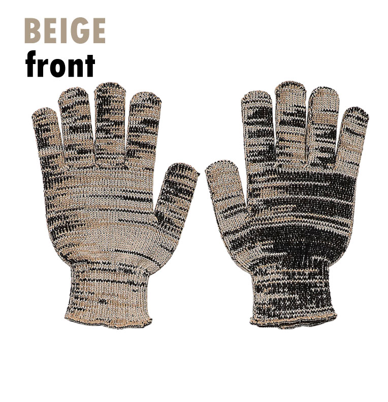 『BRONER/ブローナー』BR13 CAMO KNIT DOTTED GLOVES/カモニット ドットグローブ -全1色-