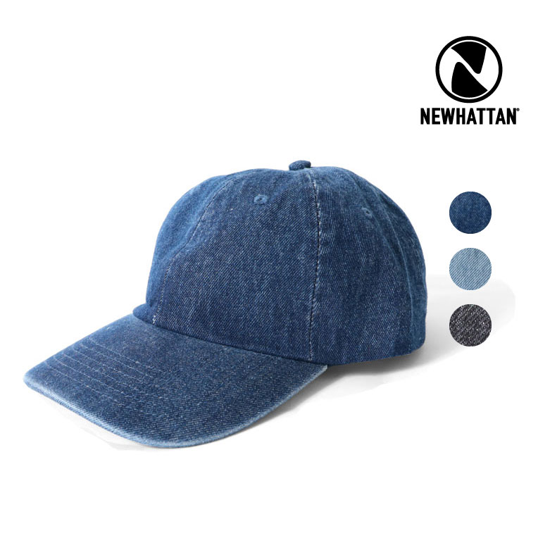 NEWHATTAN/ニューハッタン NHN1155 DENIM CAP / デニムキャップ -全3色-