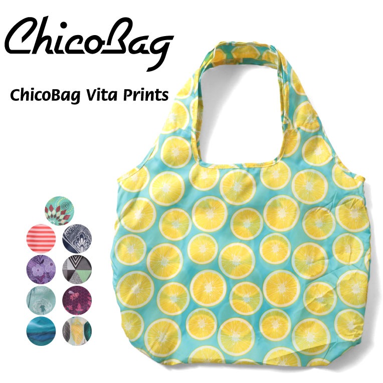 『 CHICO BAG / チコバッグ』CB8216 CHICO BAG VITA PRINTS / チコバッグ プリントトートバッグ -全10色-