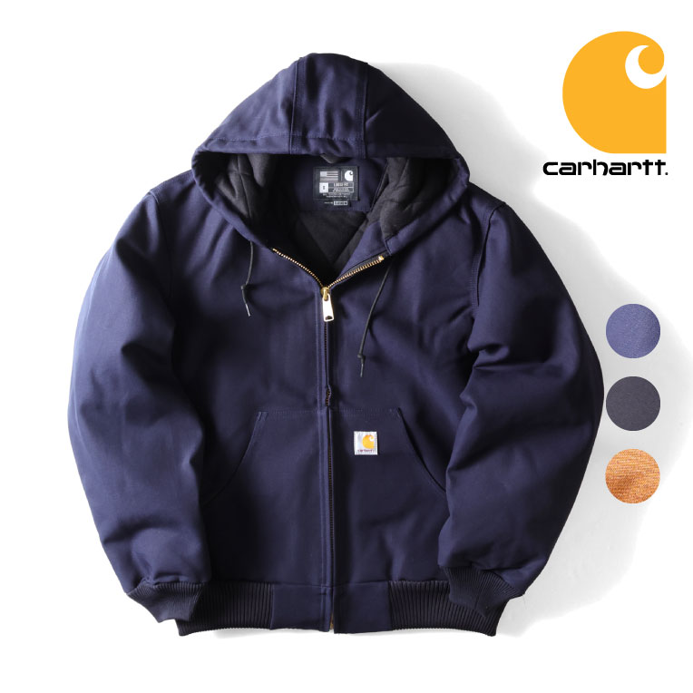 CARHARTT / カーハート CRHTT-J140 DUCK QUILTED FLANNEL-LINED ACTIVE JACKET / ダックキルティングフランネルアクティブジャケット -全3色- 