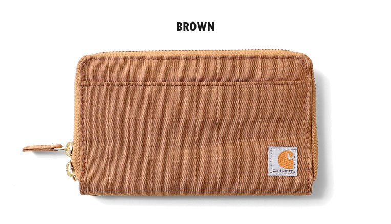 CARHARTT/カーハート CRHTT0246 NYLON DUCK LAY-FLAT CLUTCH WALLET / ナイロンダッククラッチ長財布 -全3色- 