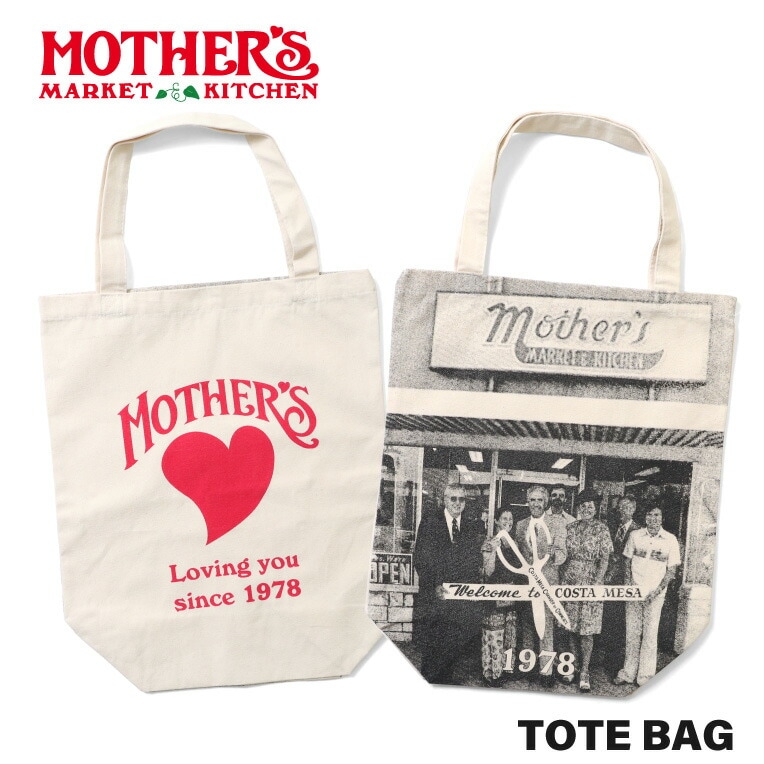 『Mothers Market & Kitchen/マザーズマーケット＆キッチン』 MMK-2 TOTE BAG / トートバッグ -全1色-