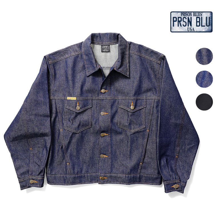 PRISON BLUES / プリズンブルース PRBS200 WESTERN JACKET / ウエスタンジャケット -全3色-
