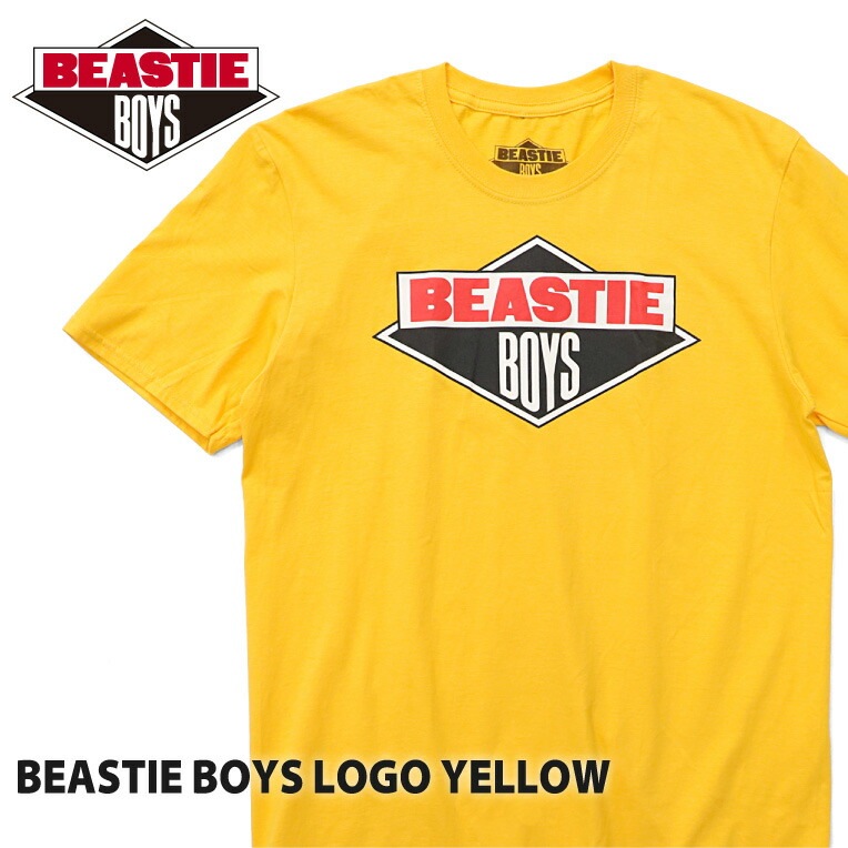『BEASTIE BOYS / ビースティ ボーイズ』BEB1011BR BEASTIE BOYS (LOGO) YELLOW / ビースティボーイズ ロゴ イエロー -全1色-