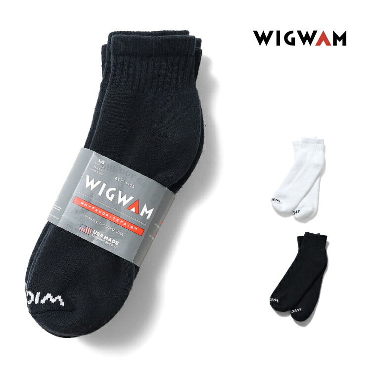 WIGWAM / ウィグワム wg-s1168 SUPER60 QUATER 3P SOCKS クォーターソックス 3足 -全2色- 