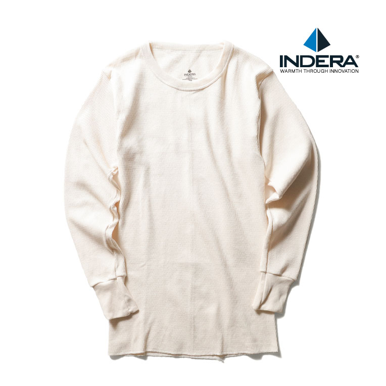 INDERA / インデラ I890LS EXPEDITION WEIGHT COTTON RASCHEL KNIT / エクスペディションウェイト コットンラッセルニット -全1色-