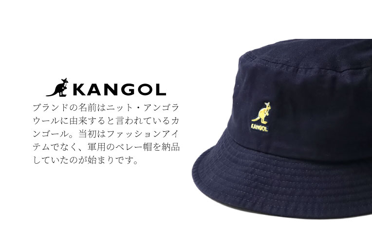 KANGOL / カンゴール K4224HT WASHED BUCKET / ウォッシュド バケット  -全5色-