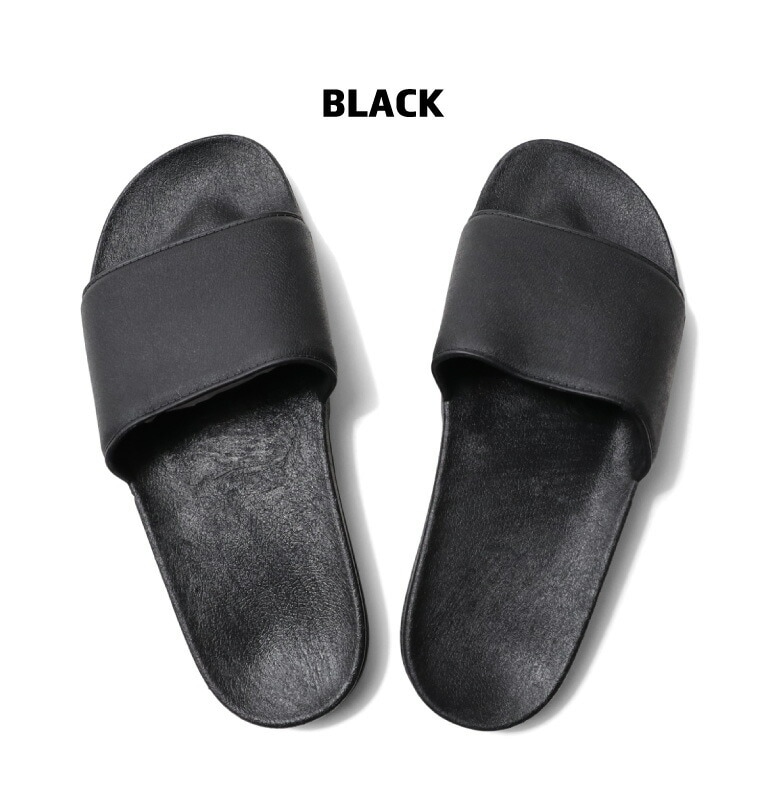 LOS ANGELES APPAREL / ロサンゼルスアパレル L-UNISLIDE UNISEX EVERYDAY SLIDES / ユニセックス エブリデイ スライド -全4色- 
