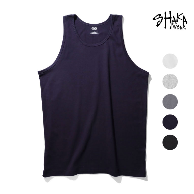 SHAKA WEAR / シャカウェア SHAKA08 6.0OZ TANKTOP  / 6オンス タンクトップ -全5色-