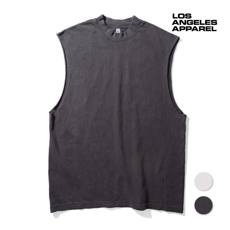 LOSANGELES APPAREL / ロサンゼルスアパレル L-1865GD 6.5OZ SLEEVELESS TEE / 6.5オンス スリーブレス TEEシャツ -全2色-