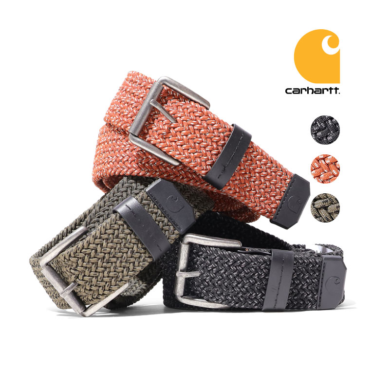 CARHARTT/カーハート CRHTT5783 CARHARTT RUGGED FLEX? NYLON CORD BRAIDED BELT / カーハート ラギッドフレックス ナイロンコード 編み込みベルト -全3色-