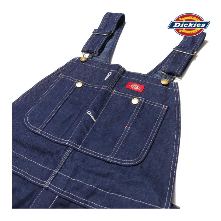 DICKIES/ディッキーズ DK83294 INDIGO BIB OVERALL / インディゴビブオーバーオール -全1色-