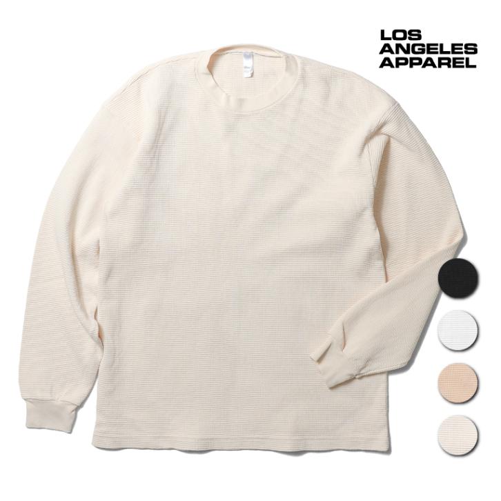 LOSANGELES APPAREL / ロサンゼルスアパレル L-TX407GD L/S HEAVY THERMAL CREW NECK / ロングスリーブ ヘビーサーマル クルーネック -全4色-