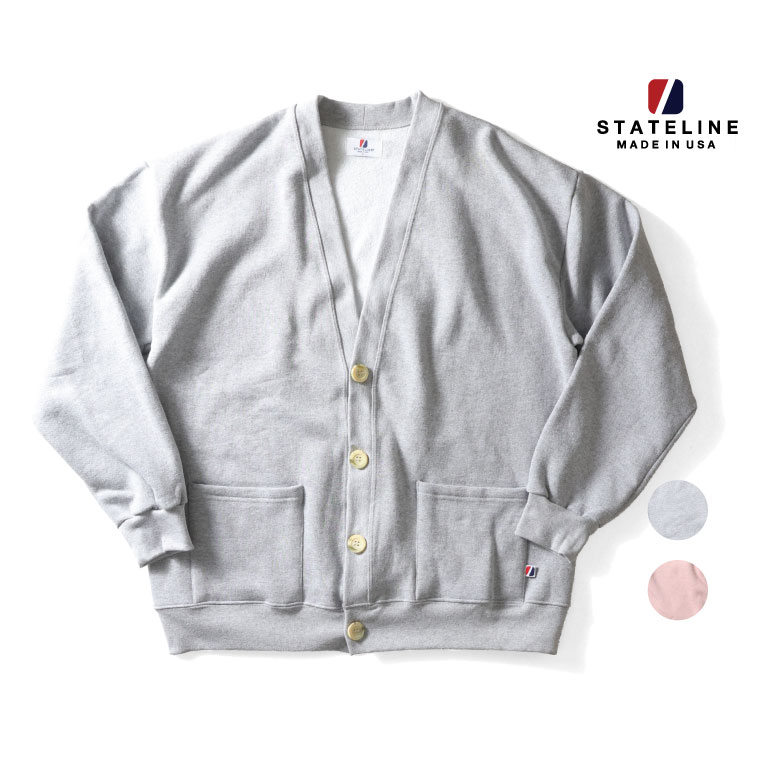 STATE LINE / ステートライン  STATE-CD COLLEGE FIT CARDIGAN / カレッジフィットカーディガン -全2色-