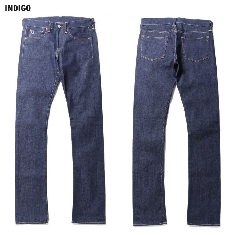 RRL rrl ダブルアールエル　ステンカラー　デニム　ゴム引き DOUBLE RL / ダブルアールエル U-RRL-PNT Women's Denim Pants