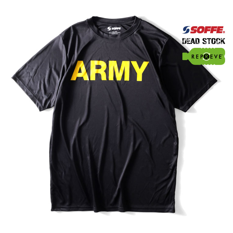 SOFFE / ソフィー SF8851A ARMY PT SHORT SLEEVE TEE / アメリカ陸軍PT半袖Tシャツ -全1色-