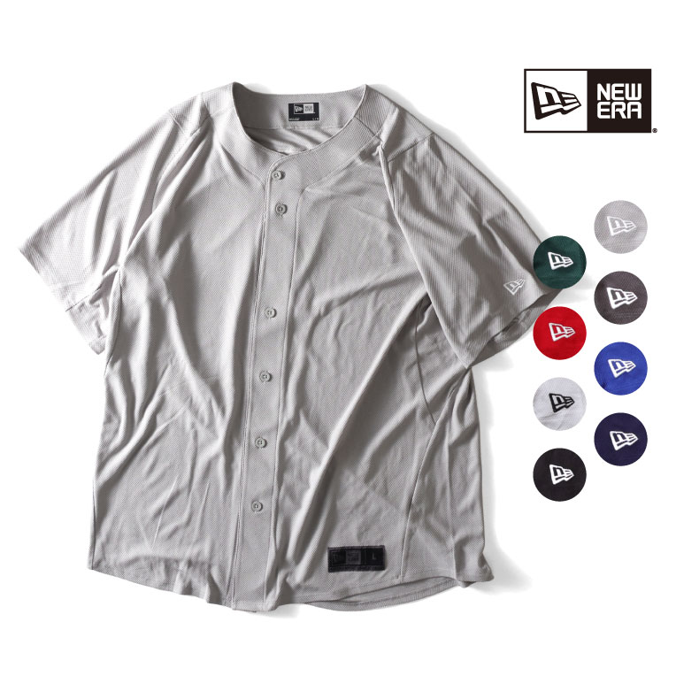 NEW ERA / ニューエラ NEA220 DIAMOND ERA FULL-BUTTON JERSEY / ダイヤモンドエラフルボタンジャージ -全8色-