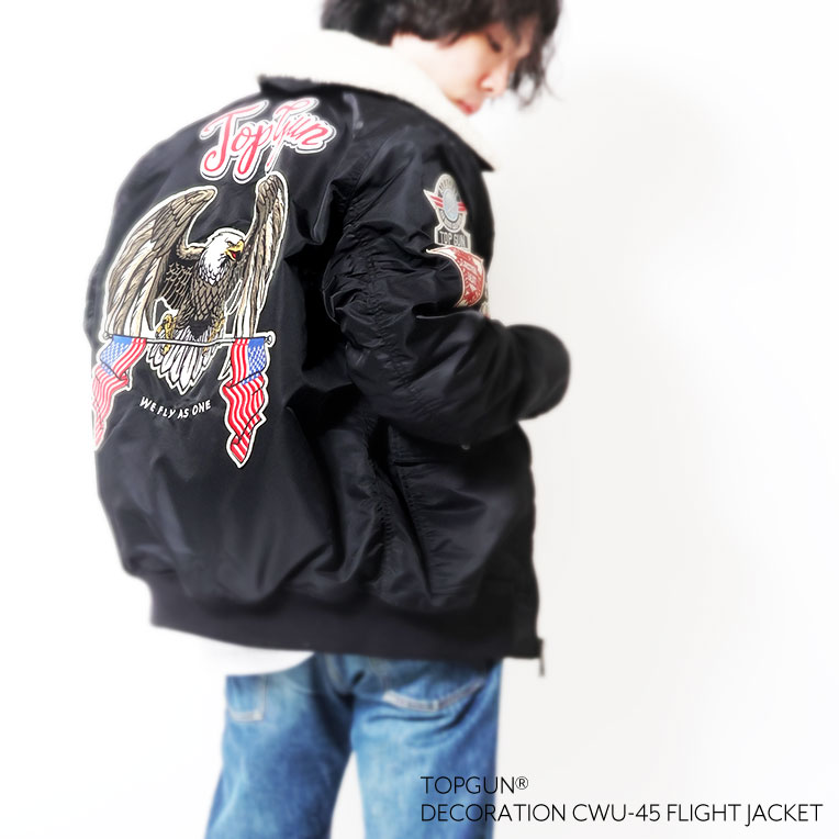 TOP GUN / トップガン TOPGUN004 TOP GUN CWU45 JACKET / CW45フライトジャケット -全1色-
