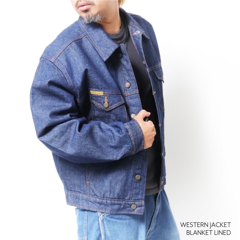 PRISON BLUES / プリズンブルース PRBS660 WESTERN JACKET BLANKET LINED / ウェスタンジャケット ブランケットライナー-全2色-  