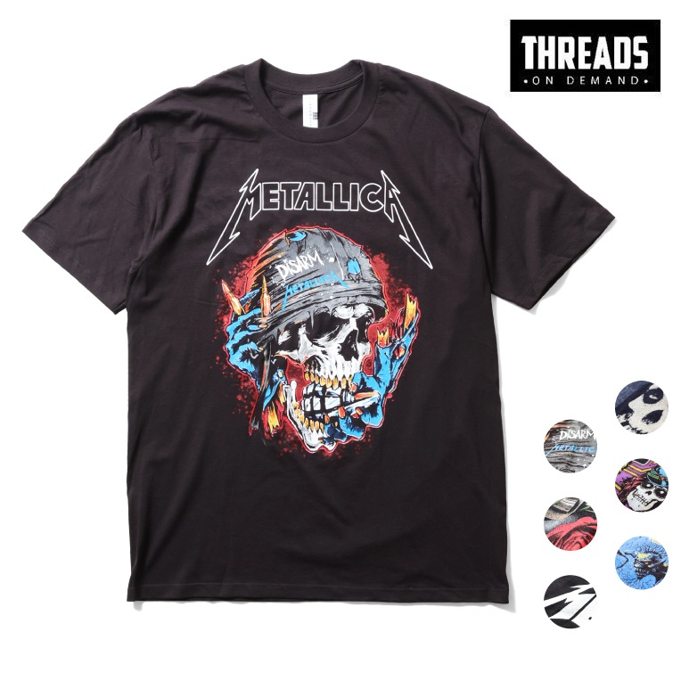 THREADS ON DEMAND / スレッドオンデマンド TOD243 THREADS ON DEMAND PRINT TEE / スレッドオンデマンド プリント半袖TEEシャツ -全6色-