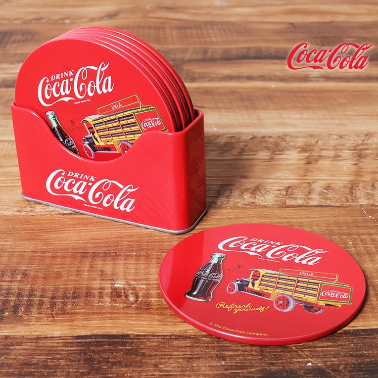 COCA COLA / コカ・コーラ CC003 COCA COLA COASTER / コカコーラ コースター -全1色-