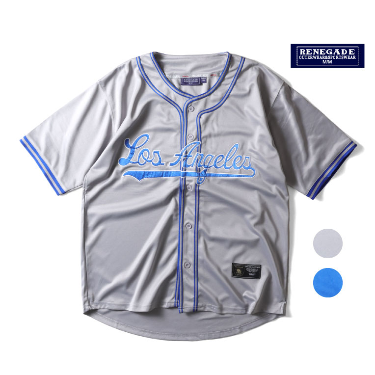 RENEGADE / レネゲイド R-3015L BASEBALL SHIRT LOS ANGELES / ベースボールシャツ ロサンゼルス -全2色- 