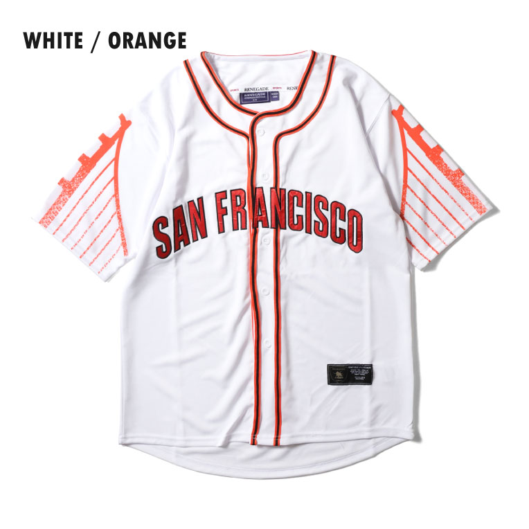 RENEGADE / レネゲイド R-3015S BASEBALL SHIRT SAN FRANCISCO / ベースボールシャツ サンフランシスコ -全3色- 