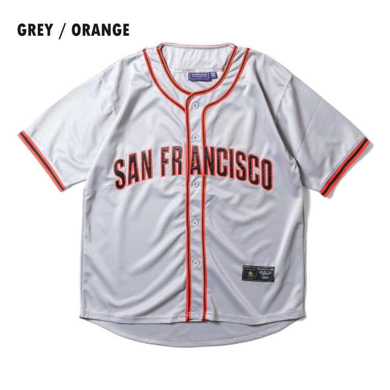 RENEGADE / レネゲイド R-3015S BASEBALL SHIRT SAN FRANCISCO / ベースボールシャツ サンフランシスコ -全3色- 