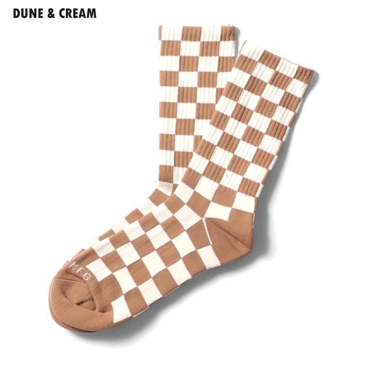 WELD / ウェルド WELD13 CHECKERBOARD CREW SOCKS / チェッカーボードクルーソックス -全4色- 