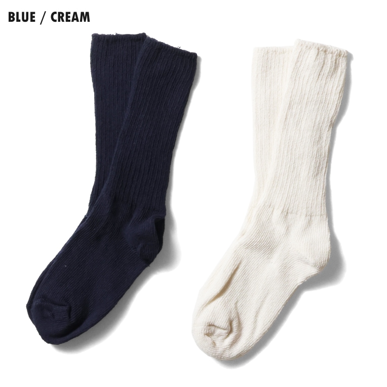 THE RAILROAD SOCK / レイルロードソックス RS641 WOMEN'S CREW SOCKS