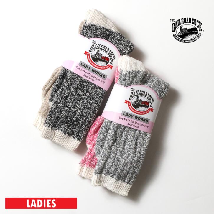 THE RAILROAD SOCK / レイルロードソックス RS642 WOMEN'S BOOT SOCKS / ウィメンズブーツソックス -全2色-