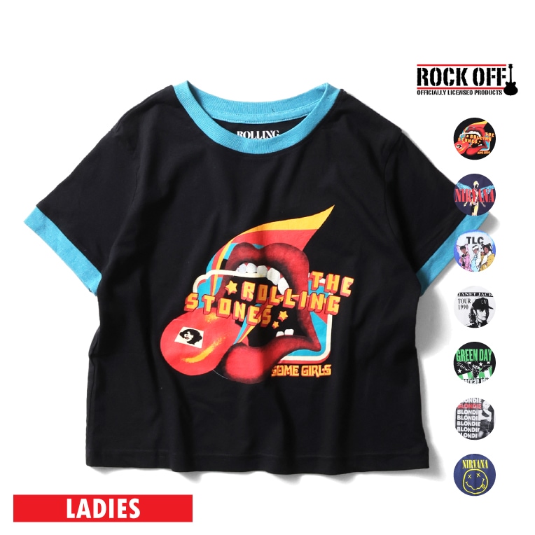 ROCK OFF / ロックオフ  ROCKOFF257 LADIES CROP TOP / レディースクロップトップ -全7色- 