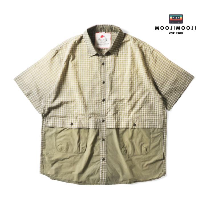 MOOJI MOOJI / ムージームージー MOOJI11 PLAID WORK SHIRT  / プレイドワークシャツ -全1色- 
