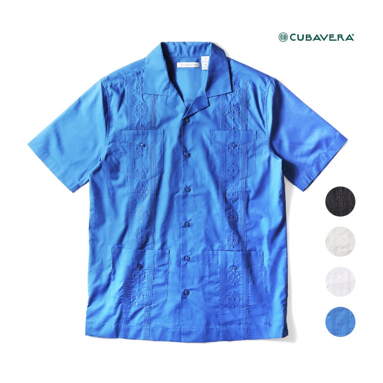 CUBAVERA / キューバベラ CUBA241 AUTHENTIC EMBROIDRED GUAYABERA