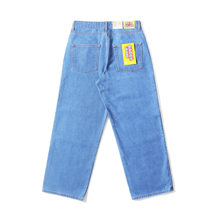 NEO BLUE / ネオブルー NEO244 MEDIUM BLUE BAGGY JEANS / ミディアム