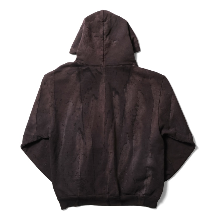 LOS ANGELES APPAREL / ロサンゼルスアパレル L-HF09DD 14oz FLEECE PULLOVER DRIP DYE / フリースプルオーバードリップダイスウェット -全2色- 