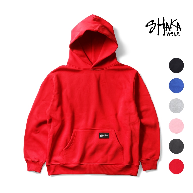 SHAKA WEAR / シャカウェア SHAKA2533 ESSENTIAL SUPER HEAVYWEIGHT HOODIE / エッセンシャルスーパーヘビーウエイトフーディー -全6色- 