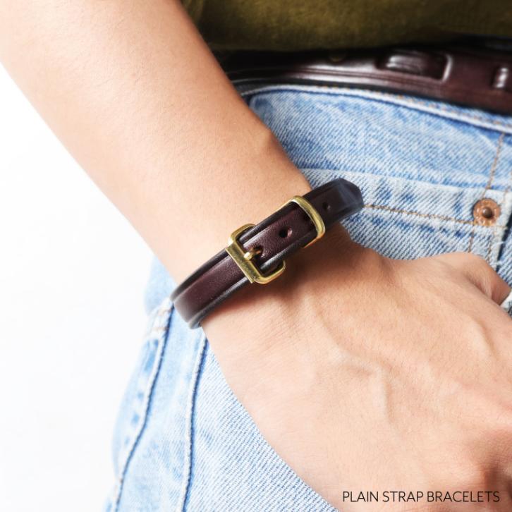 TORY LEATHER / トリーレザー T-1800 PLAIN STRAP BRACELETS