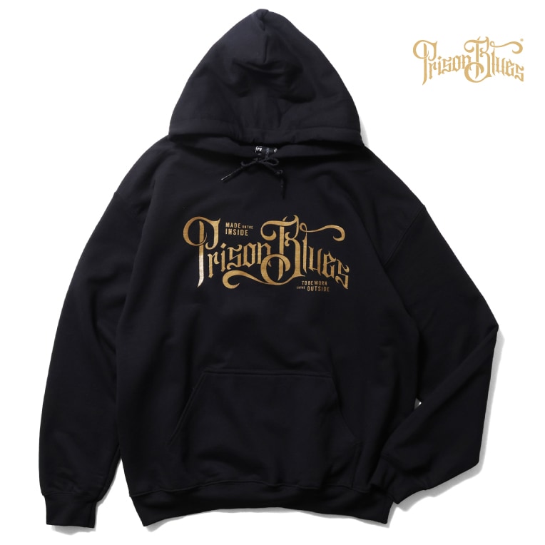 PRISON BLUES / プリズンブルース PRBS2531 PULL OVER HOODED SWEAT SHIRT / プルオーバー フーデッド スウェット シンプル パーカー