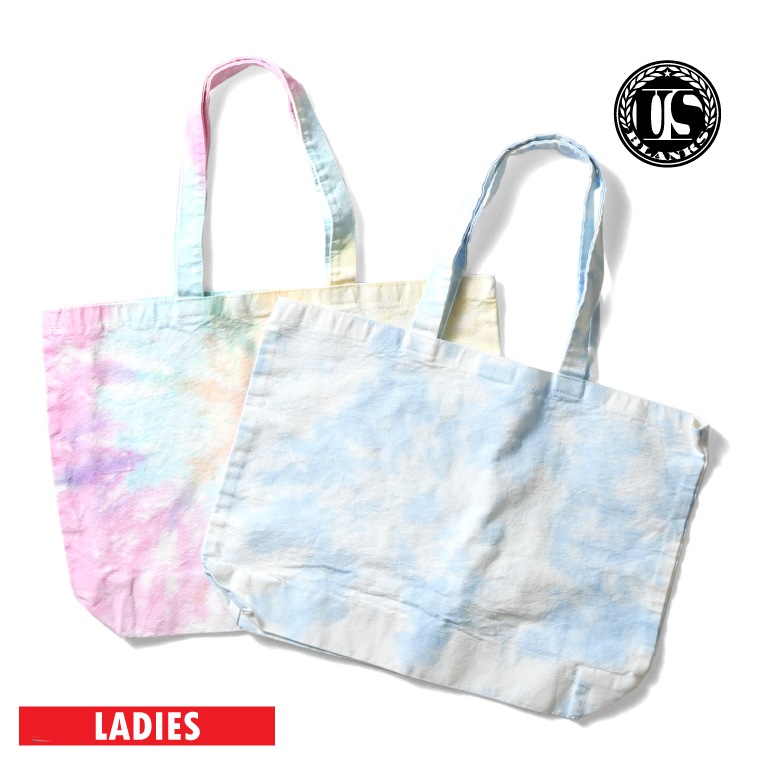 US BLANKS / ユーエスブランクス U-US224 LARGE CANVAS PAINT SHOPPER / ラージキャンバスペイントショッパー -全2色-