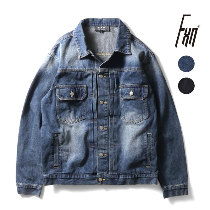 FXN Menswear / エフエックスエヌ メンズウェア F-0847 DENIM 3rd JACKET / 3rdデニムジャケット -全2色- 