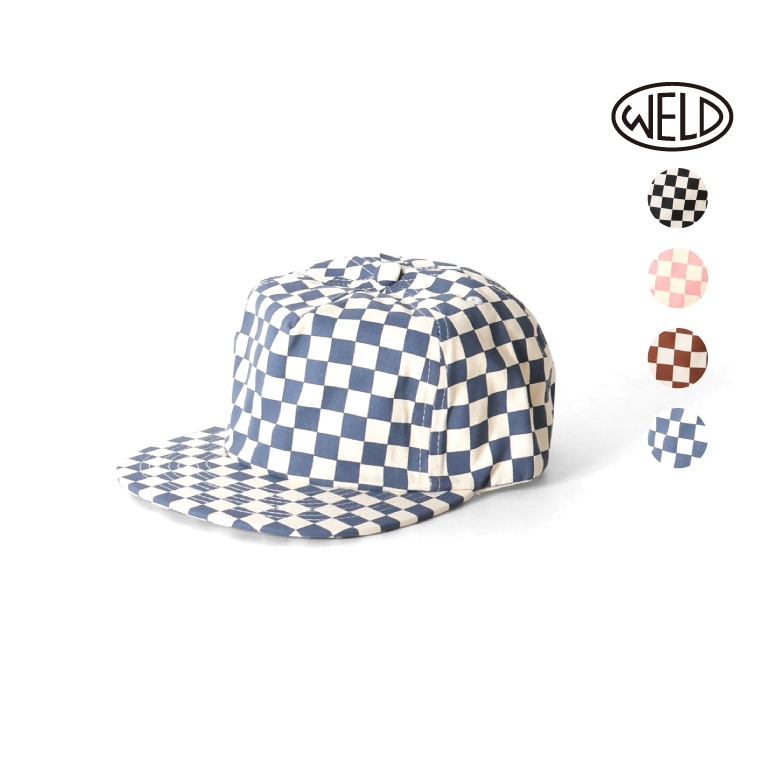 WELD / ウェルド W-CHECKFTH CHECKBOARD FIELD TRIP HAT / チェッカーボードトリップハット -全4色-